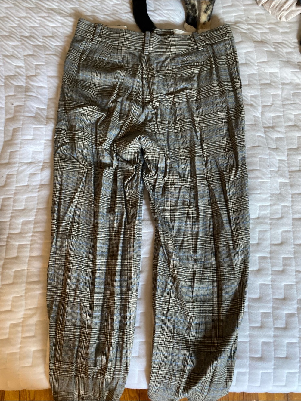Madewell Women’s Plaid Dress Pants